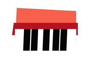 Illustriertes Klavier